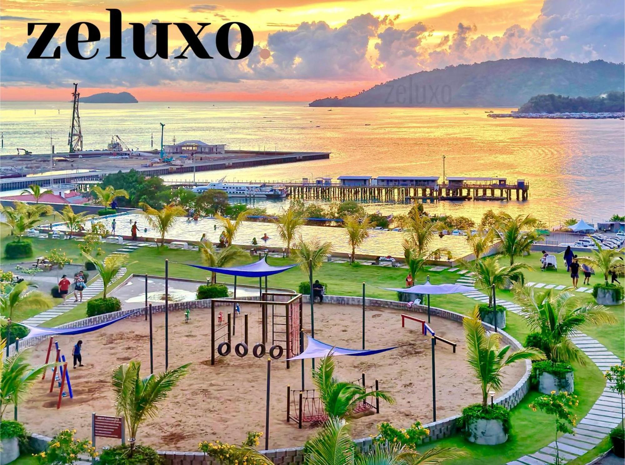 #6 Jesselton Quay City Pads Seaview By Zeluxo Kota Kinabalu Esterno foto