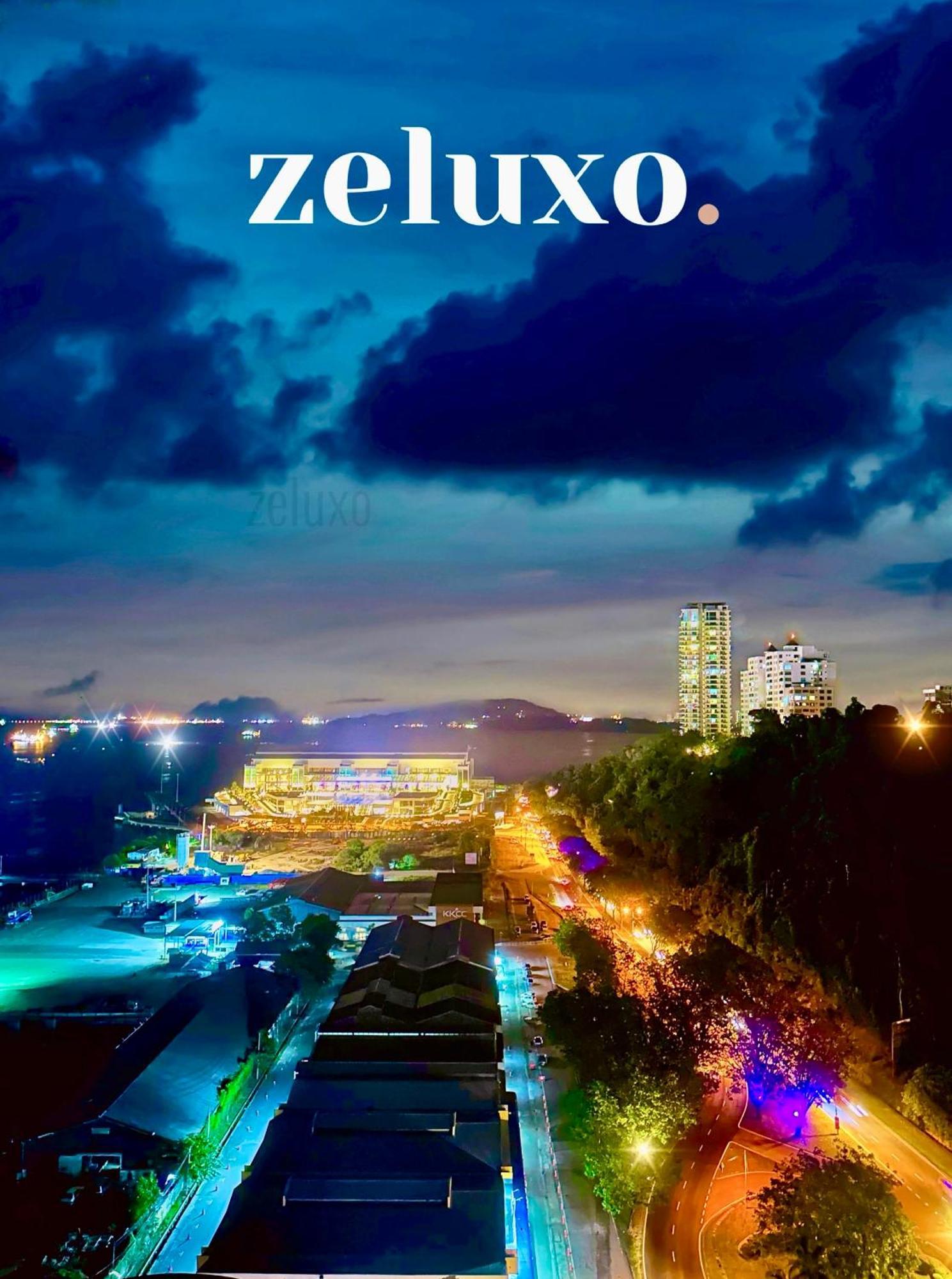 #6 Jesselton Quay City Pads Seaview By Zeluxo Kota Kinabalu Esterno foto