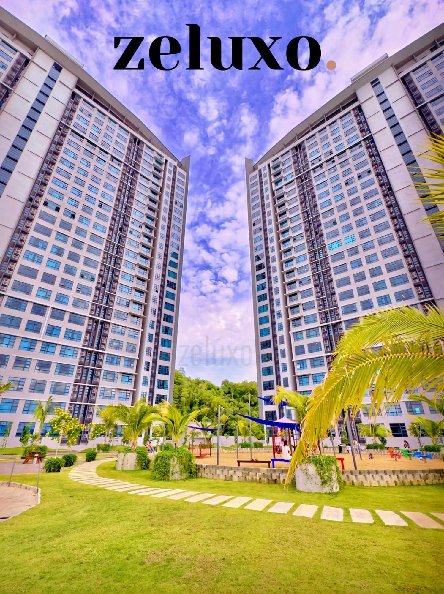 #6 Jesselton Quay City Pads Seaview By Zeluxo Kota Kinabalu Esterno foto