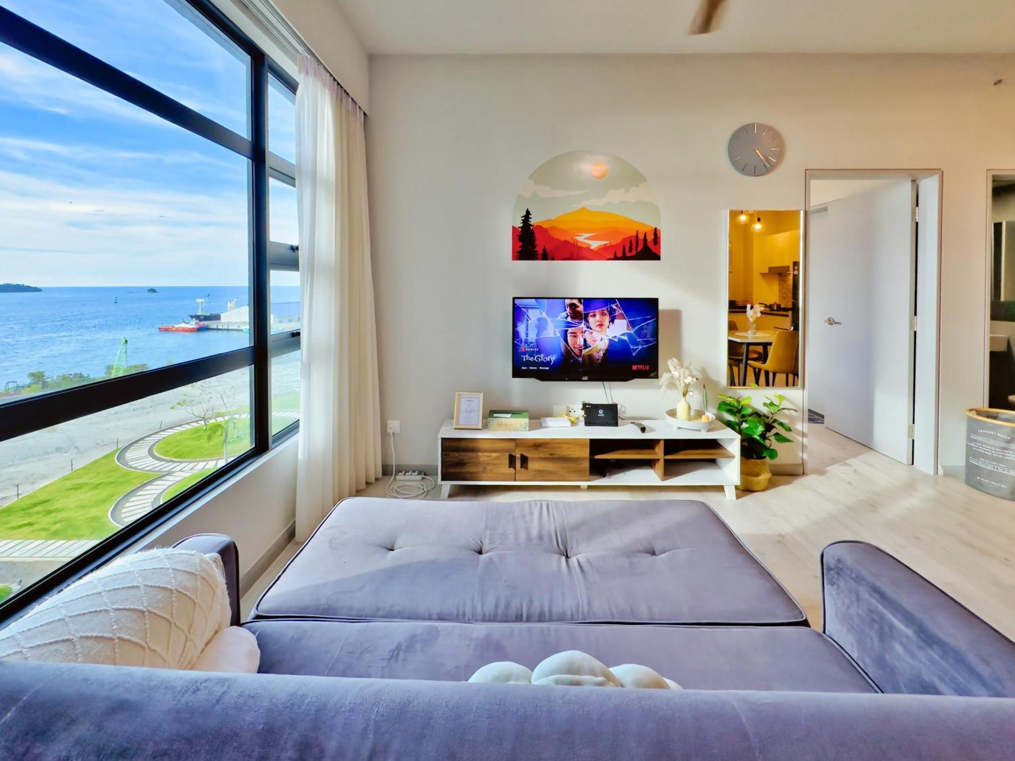 #6 Jesselton Quay City Pads Seaview By Zeluxo Kota Kinabalu Esterno foto